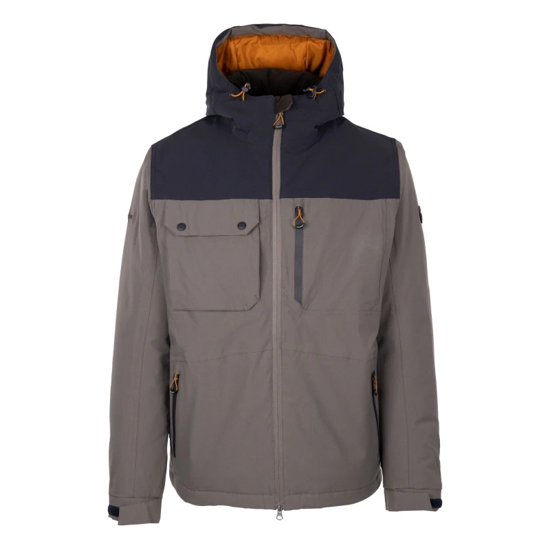 Image of Trespass Trespass Men Eastwell Padded Jacket in Grey Size: X-Small Grey XS Male 5063574660945