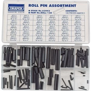 Image of Draper 120 Piece Roll Pin Assortment