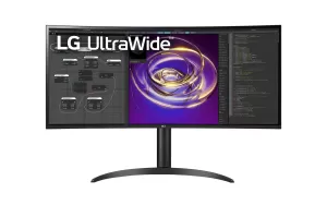 Image of LG 34" 34WP85C UltraWide Quad HD Curved LED Monitor