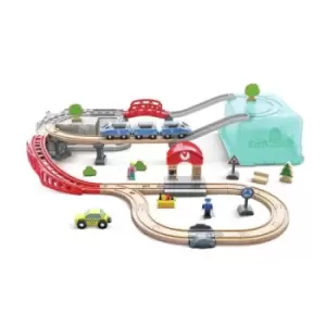 Image of Hape City Train Set