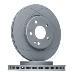 Image of ATE Brake disc 24.0325-0167.1 Brake rotor,Brake discs MERCEDES-BENZ,A-Klasse (W169),B-Klasse (W245)