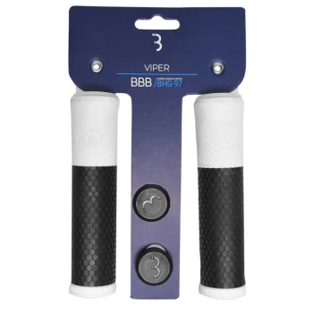 Image of BBB Viper Handlebar Grips - Black/Grey