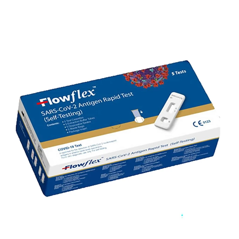 Image of Flowflex SARS-CoV-2 Antigen Rapid Test, 5 per Pack