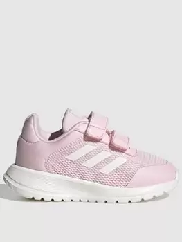 Image of adidas Girl's Infant Tensaur Run 2.0 Trainers - Pink/White, Size 3 Younger