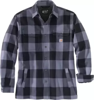 Image of Carhartt Hubbard Sherpa Lined Jacket, grey, Size S, grey, Size S