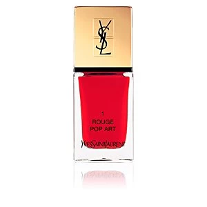 Image of Yves Saint Laurent La Laque Couture Nail Polish Shade 01 Rouge Pop Art 10ml
