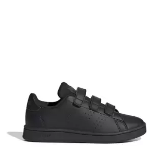Image of adidas Advantage Child Boys Trainers - Black