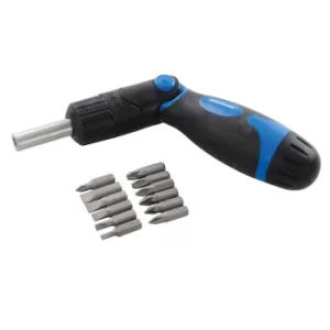 Image of Silverline 3-Way Multi-Bit Ratchet Screwdriver