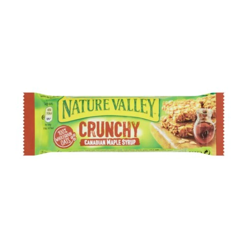 Image of Nature Valley Nature Valley Crunchy Maple Syrup Snack Bars 42g (Pack of 18) 802780 802780