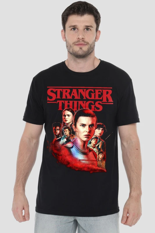 Image of Stranger Things T-Shirt - Black L
