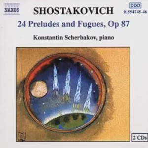 Image of 24 Preludes and Fugues by Konstantin Scherbakov CD Album