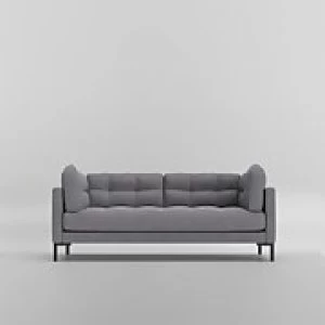 Image of Swoon Landau Smart Wool 2 Seater Sofa - 2 Seater - Pepper