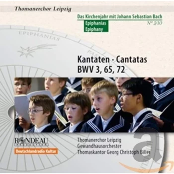 Image of Conrad Zuber - Cantatas, BWV3/65/72 CD