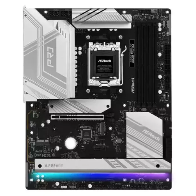 Image of ASRock B850 Pro RS AMD Ryzen AM5 DDR5 ATX Motherboard - 90-MXBQK-A0UAYZ