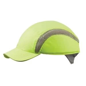 Image of Centurion Airpro Baseball Bump Cap Hi Vis Yellow Ref CNS38HVY Up to 3