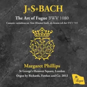 Image of JS Bach The Art of Fugue BWV1080 by Johann Sebastian Bach CD Album