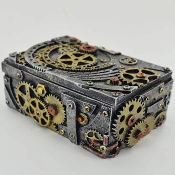 Image of Steampunk Mechanical Cog Box