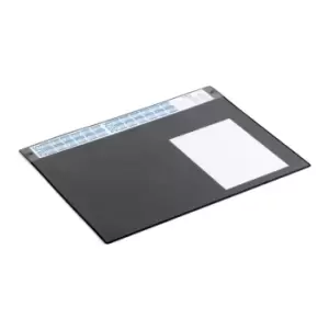 Image of Durable Desk Mat with Annual Calendar Black 65 x 52cm, Pack of 1