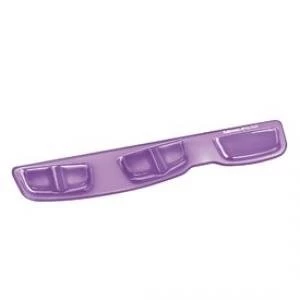Image of Fellowes Crystal Gel Keyboard Palm Rest Purple 9183601