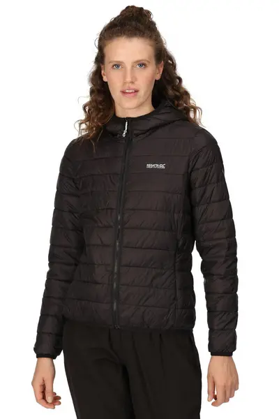Image of Regatta 'Hillpack' Feather Free Water-Repellent Hiking Jacket Black