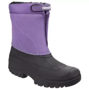 Image of Cotswold Venture Waterproof Winter Boot Female Purple UK Size 2