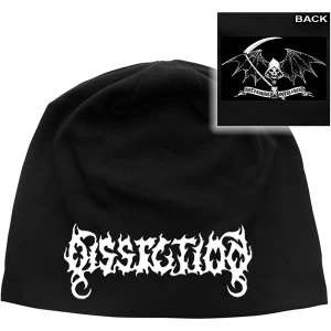 Image of Dissection - Logo/Reaper Unisex Beanie Hat - Black