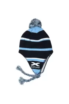 Image of Stripe Peruvian Hat with Tassels