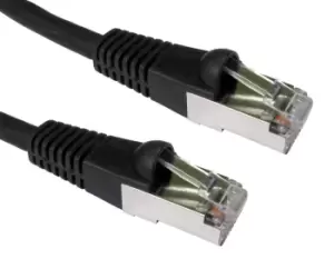 Image of Cables Direct 3m CAT6a, M - M networking cable Black S/FTP (S-STP)