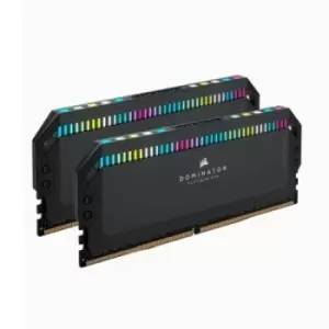 Image of Corsair Dominator Platinum RGB 32GB Kit (2 x 16GB) DDR5 5600MHz (PC5-44800) CL36 1.25V PMIC DIMM Memory AMD Optimised Black