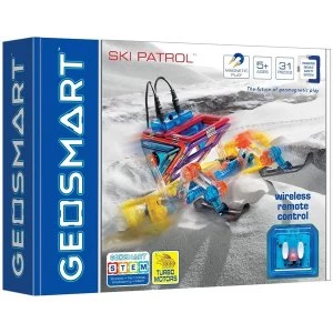 Image of GeoSmart Ski Patrol Magnetic Construction Set