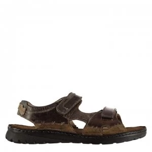 Image of Kangol Strap Sandals Mens - Brown