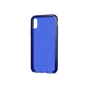 Image of Tech 21 Evo Check Phone Case for iPhone X - Midnight Blue