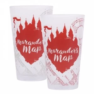 Image of Harry Potter - Marauders Map Colour Change Glass