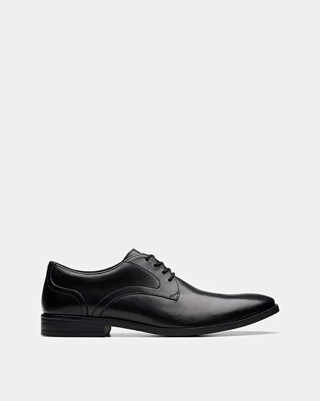 Image of Clarks Brandon Lace Formal Shoes, Black, Size 12, Men Black VZZMQ Male 12