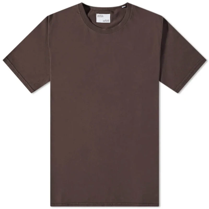Image of Colorful Standard T-Shirt Colorful Standard Cinnamon Brown Marron Unisex S