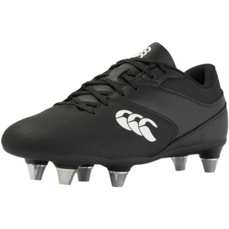 Image of Canterbury Canterbury Phoenix Raze Soft Ground Rugby Boots in Black Size: 9 Black 9 Unisex 5063527394057