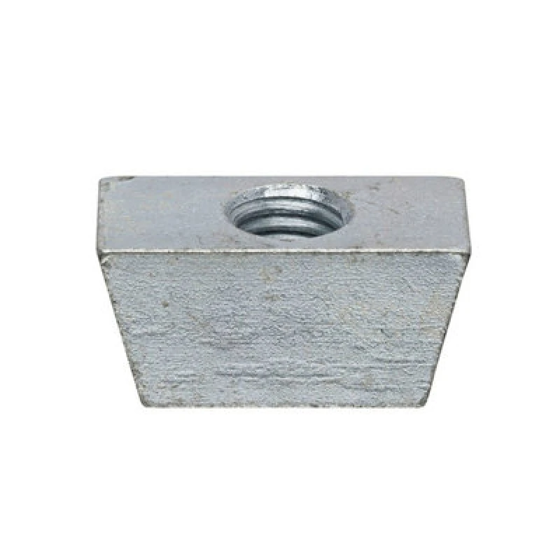Image of Unifix Wedge Nuts Bzp M8 - Chwn/010 - Perfect For Channel Applications