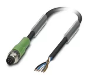 Image of Phoenix Contact Sac-5P-M 8Msb/ 5,0-115 Sensor Cord, 5P, M8 Plug-Free End, 5M