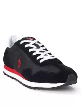 Image of Polo Ralph Lauren Train 85 Runner Trainers, Black, Size 11, Men