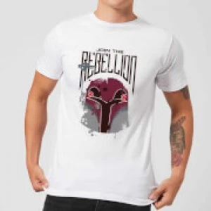 Image of Star Wars Rebels Rebellion Mens T-Shirt - White - S