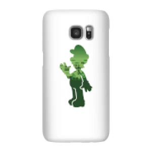 Image of Nintendo Super Mario Luigi Silhouette Phone Case - Samsung S7 - Snap Case - Gloss
