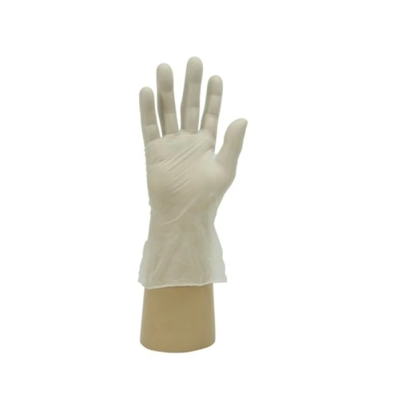 Image of Polyco Shield Vinyl Powder Free Disposable Glove XL Clear (100 Pack) GD09/XL