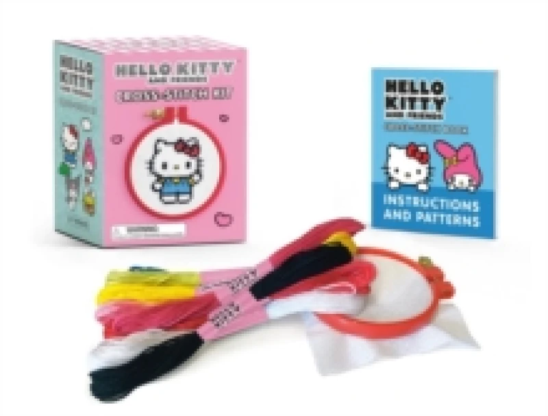 Image of Hello Kitty and Friends Cross-Stitch Kit. Paperback. By Sosae Caetano, Dennis Caetano Books