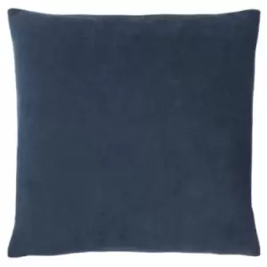 Image of Furn Kobe Velvet Cushion Cover (One Size) (Navy)