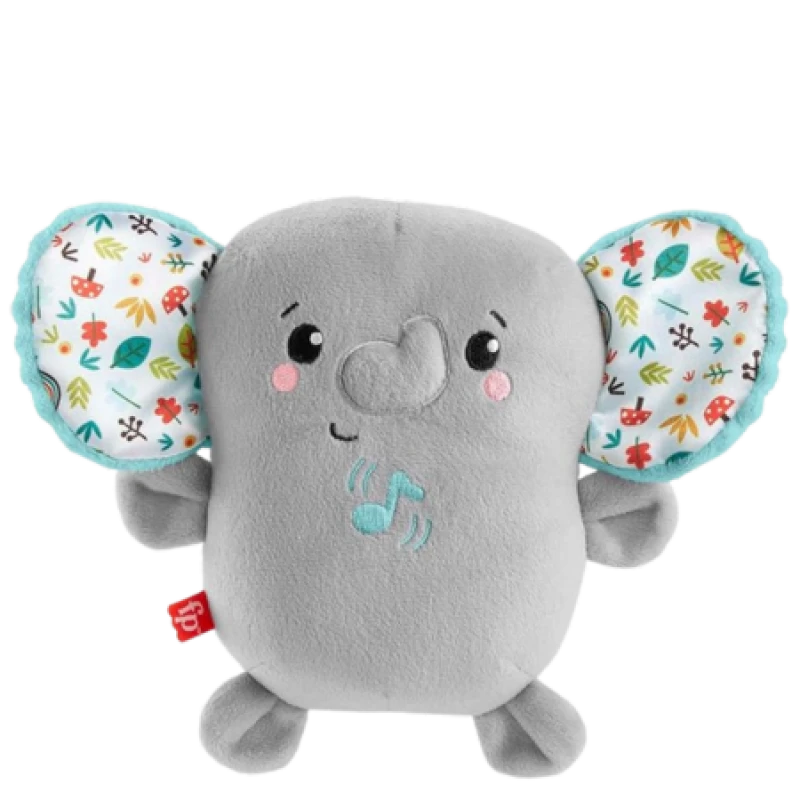 Image of Fisher Price Plush Elephant Baby Toy FISH-HML65