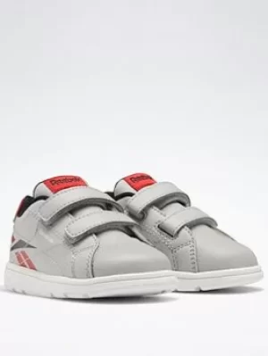 Image of Reebok Royal Complete Cln 2 Shoes, Grey/Black, Size 7 Younger