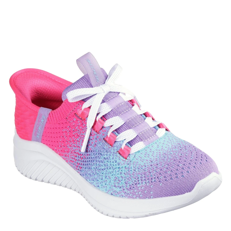 Image of Skechers Ultraflex 3 Pink/Multi unisex C11 (28.5)