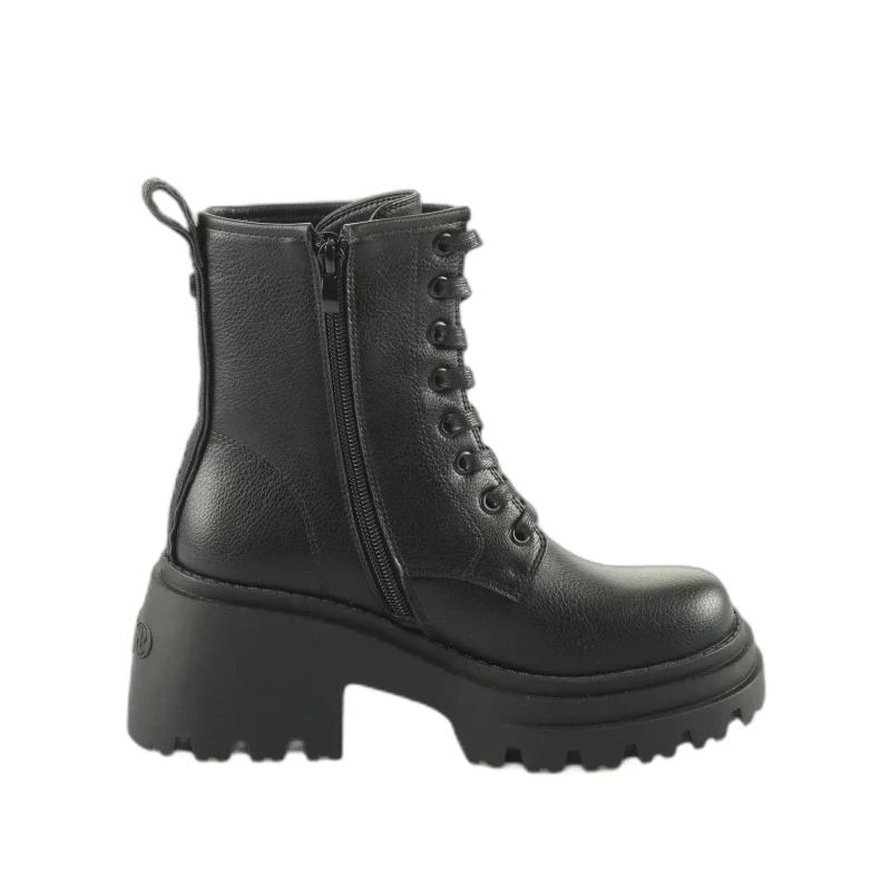 Image of Buffalo Womens boots Buffalo Bravr Lace Up Noir Female 39