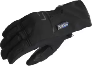 Image of Lindstrands Lillmon Motorcycle Gloves, black, Size S M, black, Size S M