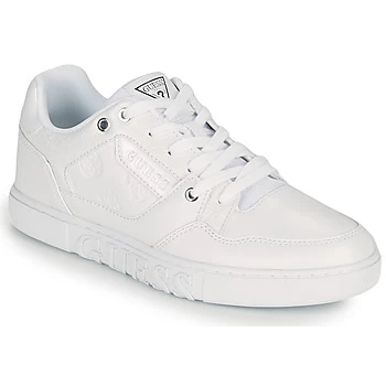 Image of Guess JULIEN2 womens Shoes Trainers in White.5,2.5